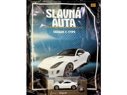 Slavná auta č.115 Jaguar F Type 160