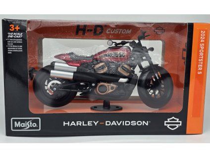 Harley Davidson 2024 Sportsters S 112 Maisto red