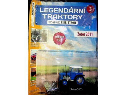 Legendární traktory Hachette č. 5 Zetor 2011