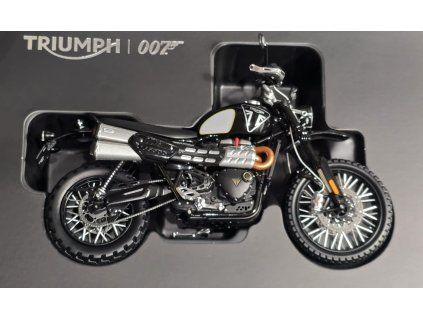 Triumph Scrambler 1200 James Bond Corgi 112 Weathered Corgi