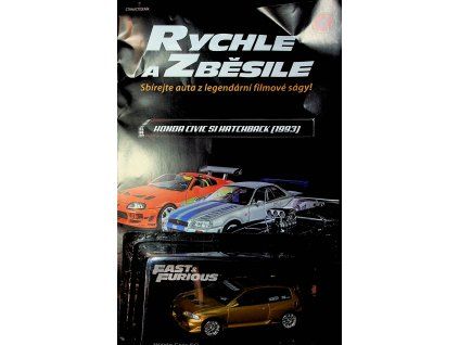De Agostini Rychle a zběsile 62 Honda Civic SI Hatchback (1993) 143