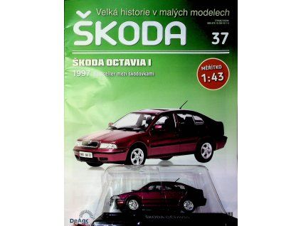 Škoda Velká historie v malých modelech č.37 Škoda Octavia I