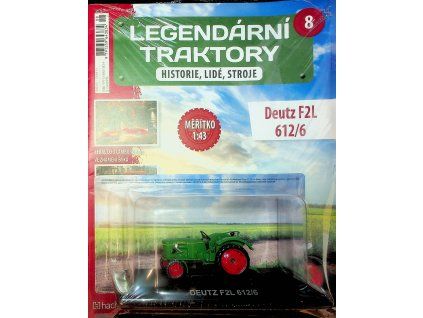 Legendární traktory Hachette č. 8 Deutz F2L 6126