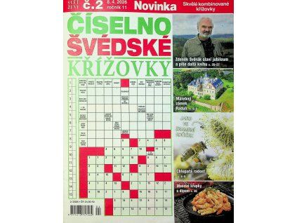 Svět ženy číselno švédské křížovky 2026 02