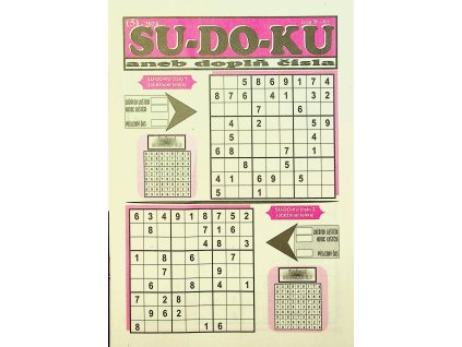 Doplň čísla Sudoku 2023 02