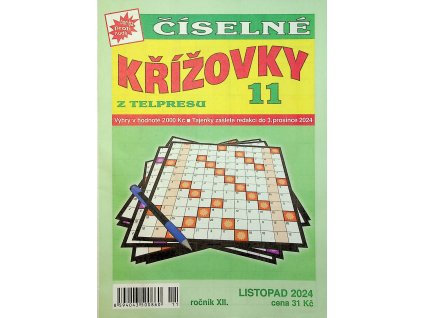 Číselné křížovky z telpresu 2024 05