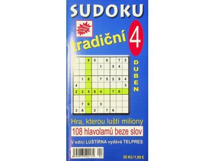 Sudoku tradiční 2026 04