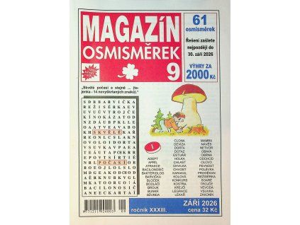 Magazín osmisměrek 2026 09