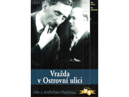 Vražda v ostrovní ulici (DVD pošetka)