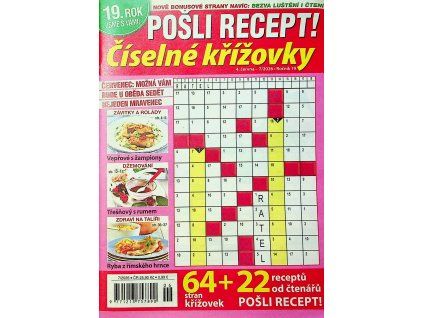 Pošli recept číselné křížovky 2026 07
