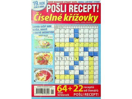 Pošli recept křížovky číselné 2026 06