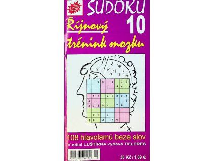 Trénink mozku sudoku 2026 10