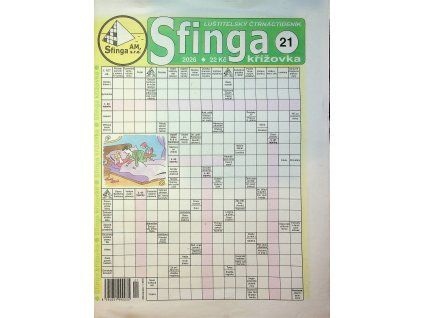 Sfinga křížovka 2026 21