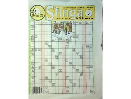 Sfinga křížovvka 2026 01