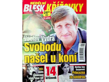 Nedělní blesk křížovky 2025 25