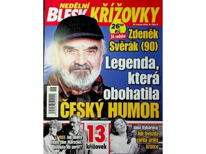 Nedělní Blesk křížovky 2026 06