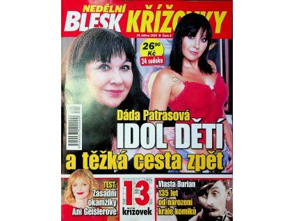 Nedělní blesk křížovky 2026 07