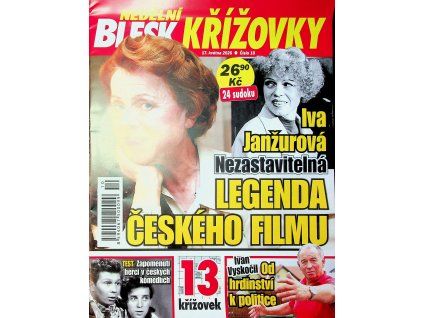 Nedělní Blesk křížovky 2026 10