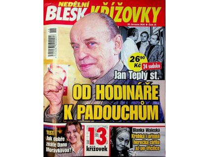 Nedělní blesk křížovky 2026 15