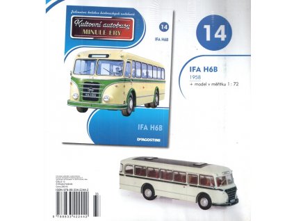 IFA H6B - 1958 - edice Kultovní autobusy minulé éry 14
