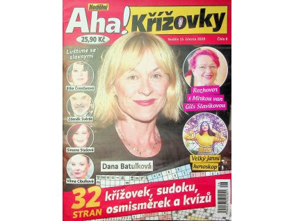 Nedělní aha křížovky 2026 06