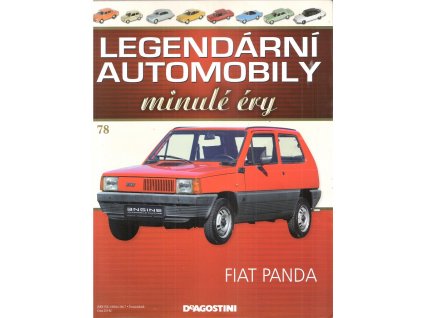 Fiat Panda - edice Legendární automobily minulé éry 78 - bez časopisu