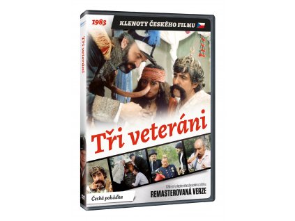 Tři veteráni - remasterovaná verze (DVD)
