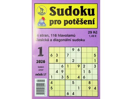 Sudoku pro potěšení 2026 01