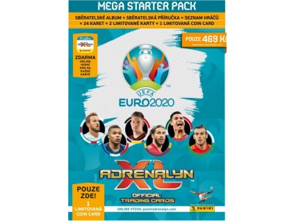 Starter set PANINI ADRENALYN Euro 2020 - tyrkys