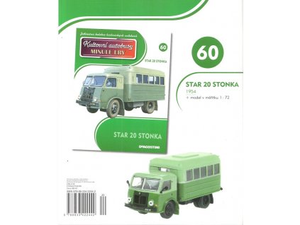 Star 20 Stonka - 1954 - edice Kultovní autobusy minulé éry 60