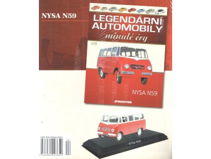 Nysa N59 - edice Legendární automobily minulé éry 115