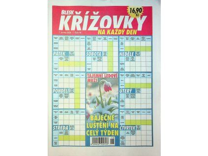 Blesk křížovlky na každý den 2026 17
