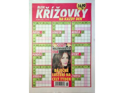Na každý den Blesk křížovky 2026 14