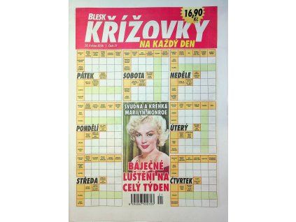 Na každý den Blesk křížovky 2026 18