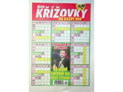 Na každý den Blesk křížovky 2026 20