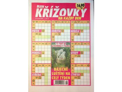 Na každý den Blesk křížovky 2026 24