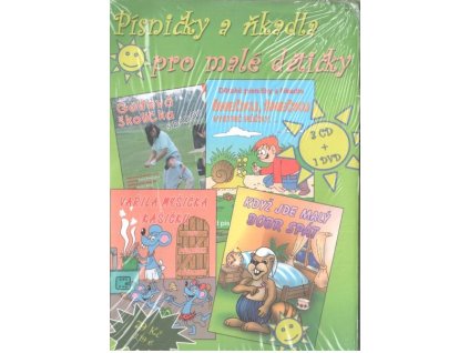 Písničky a říkadla pro malé dětičky (3 CD + 1 DVD)