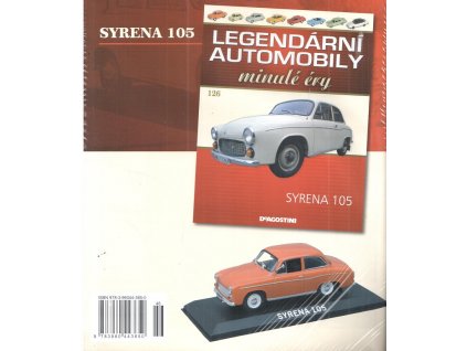 Syrena 105 - edice Legendární automobily minulé éry 126