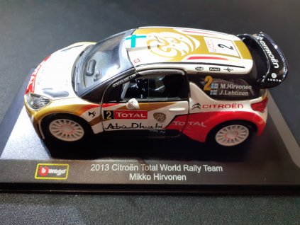 Citroën Total World Rally Team #2 2013 1:32 Bburago