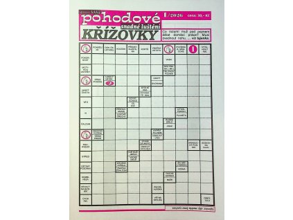 pohodové křížovky 2026 01