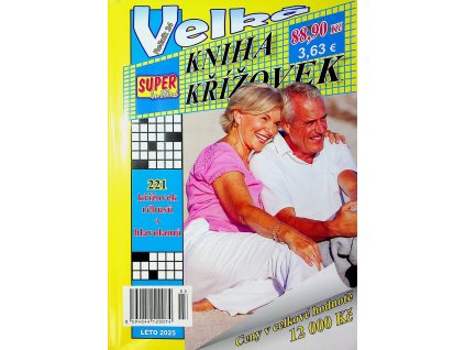 Velká kniha křížovek 2025 léto