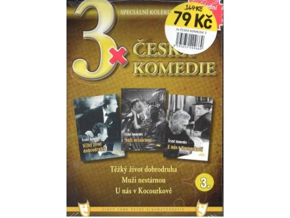 3x Česká komedie 3 (DVD)