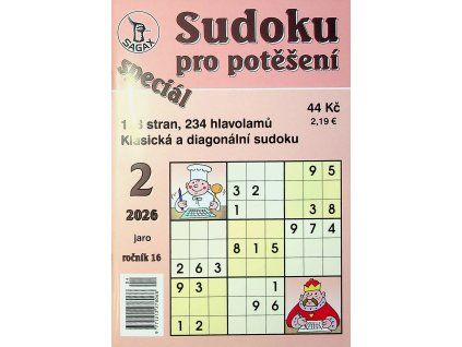 Sudoku pro potěšení speciál 2026 02