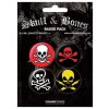 Placka set Skull Bones 4x38mm a23523701 10374