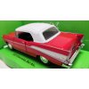 Chevrolet Bel Air 1957 červený s bílou střechou 1:34-39