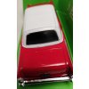 Chevrolet Bel Air 1957 červený s bílou střechou 1:34-39