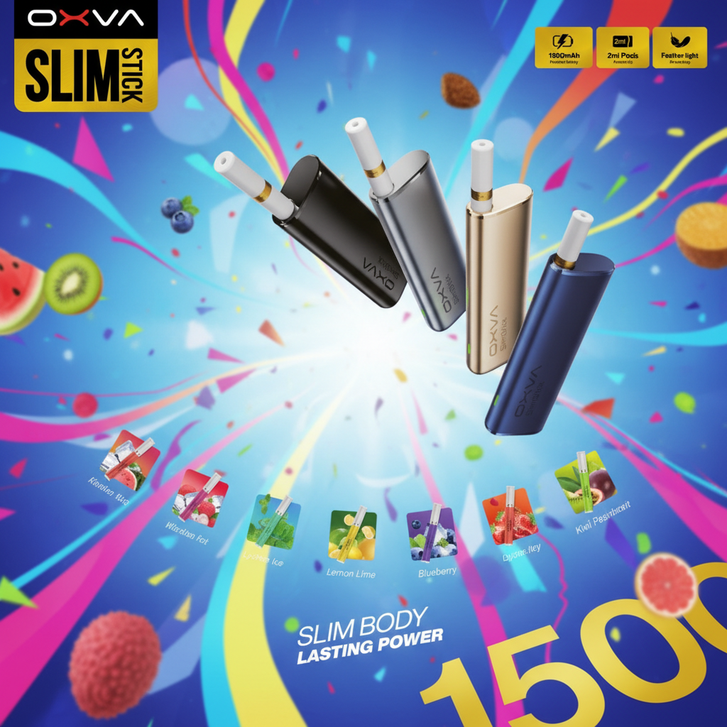 OXVA SLIMSTICK Elektronická cigareta: Kompaktní síla v elegantním balení