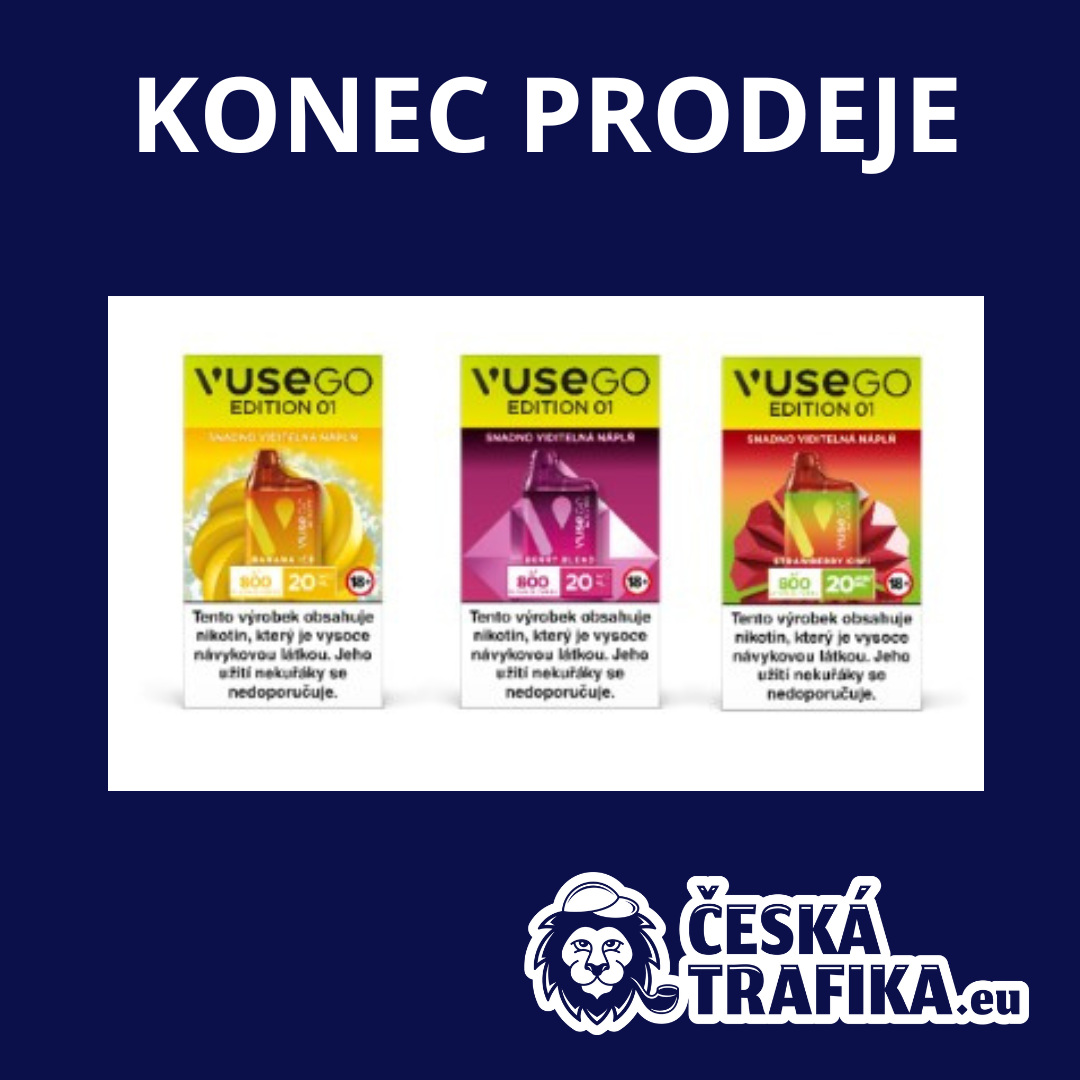 UKONČENÍ PRODEJE VUSE GO EDT01