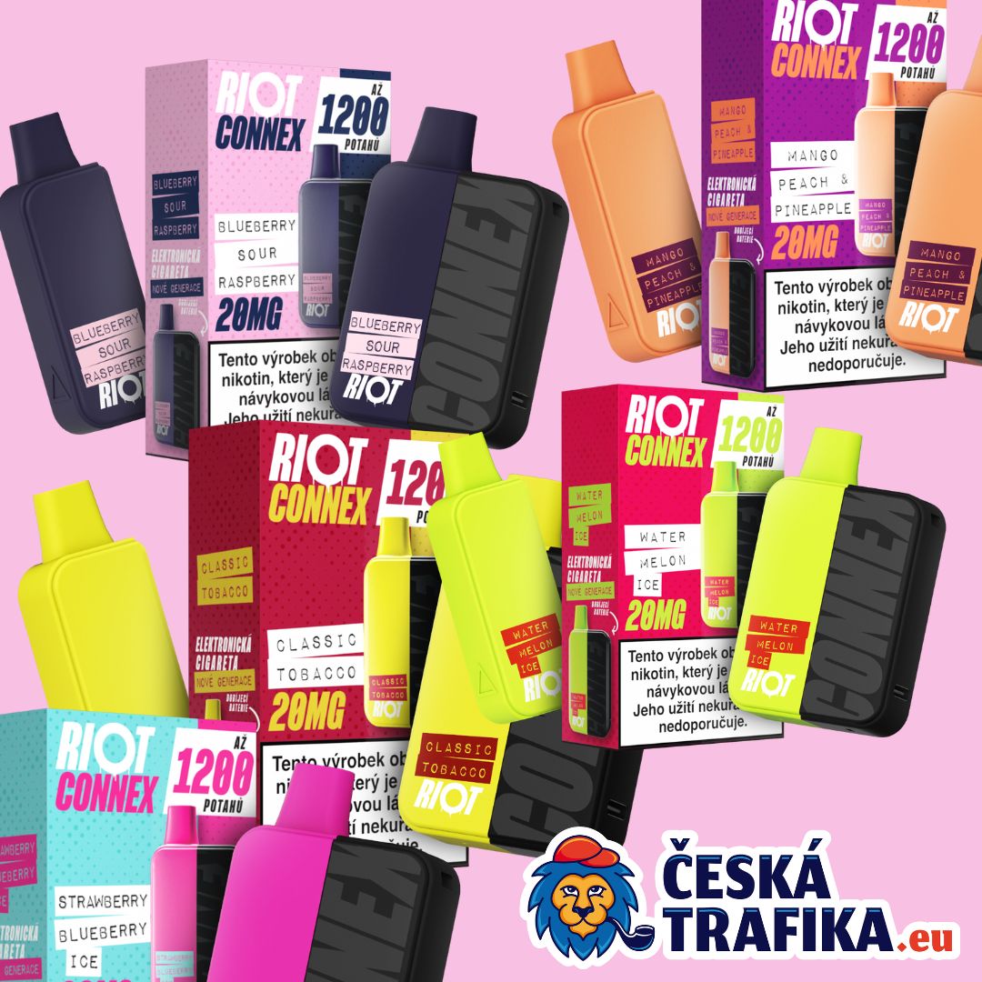 RIOT Connex – Stylový pod systém nové generace pro každodenní vaping