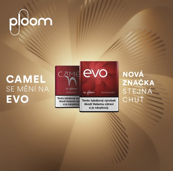 Náplně Camel pro Ploom mění název na EVO. Vaše oblíbená chuť ale zůstává!